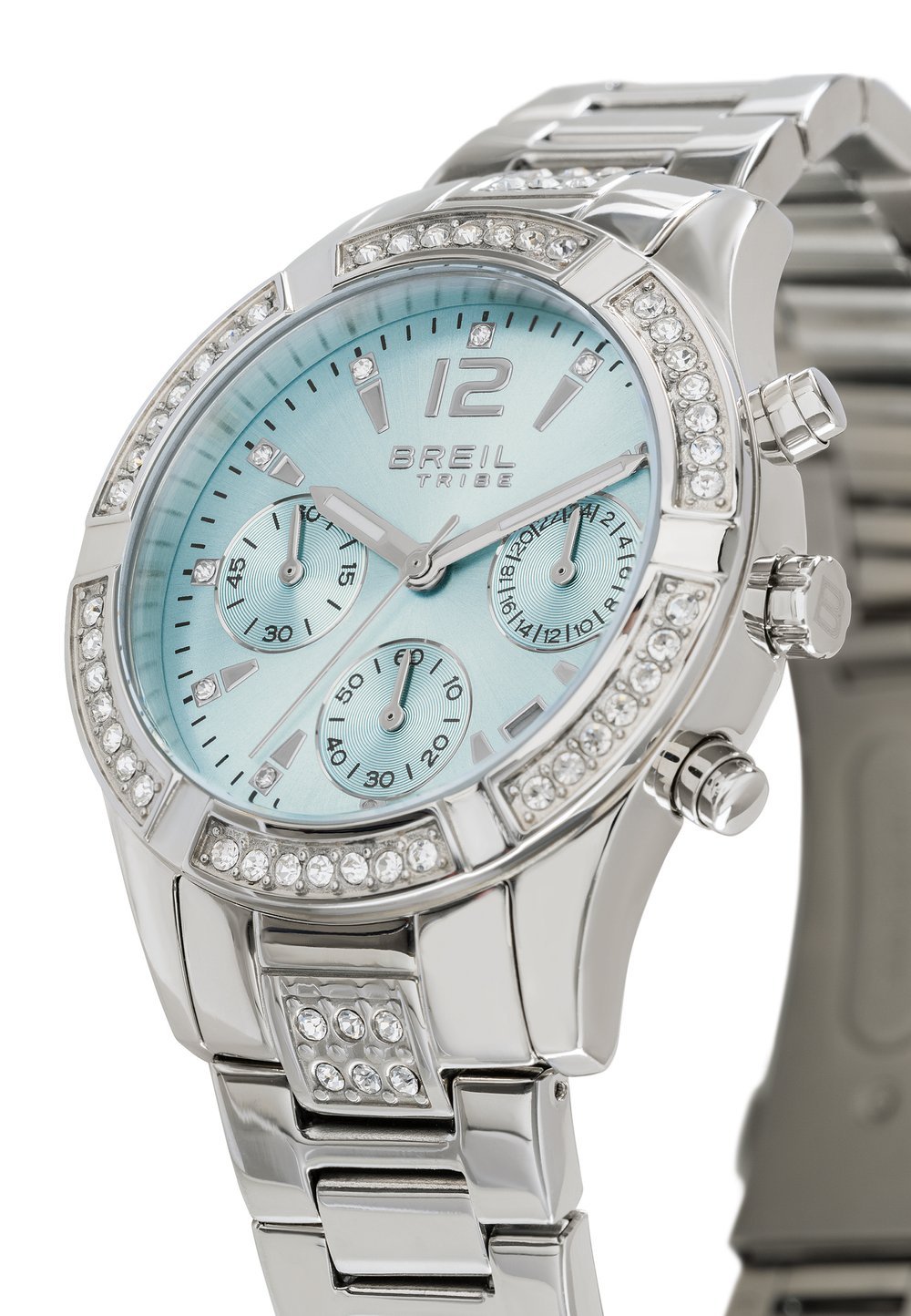 Breil CEST CHIC Chronograph watch light blue - Image 4