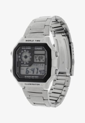 Casio Digital watch silver coloured