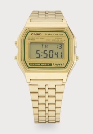 Casio UNISEX Digital watch gold coloured