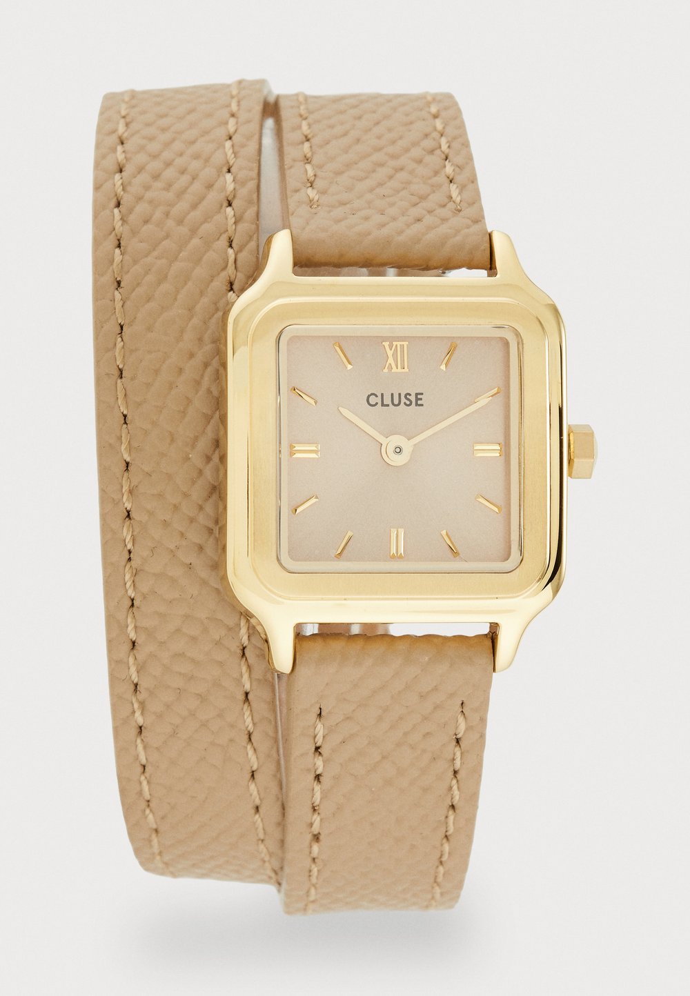 Cluse GRACIEUSE PETITE WATCH DOUBLE Watch rugby tan