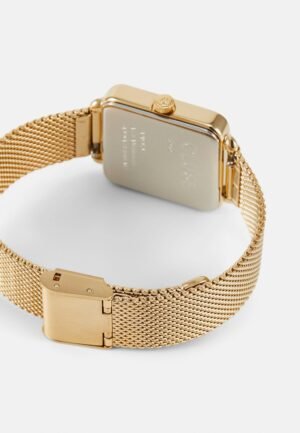 Cluse LA TÉTRAGONE Watch gold coloured/forest green