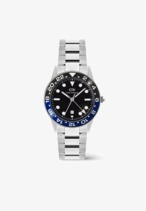 Daniel Wellington ICONIC GMT LINK BEZEL Watch silver coloured