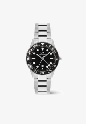 Daniel Wellington ICONIC GMT LINK BEZEL Watch silver coloured