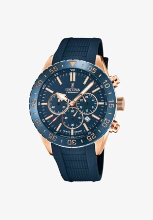 Festina CERAMIC Chronograph watch blue