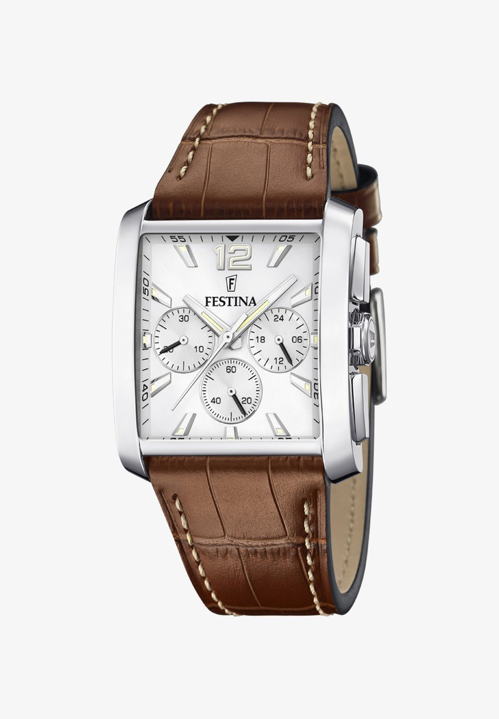 Festina TIMELESS Chronograph watch white/brown