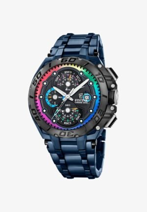 Festina SPECIAL EDITIONS Chronograph watch blue rainbow