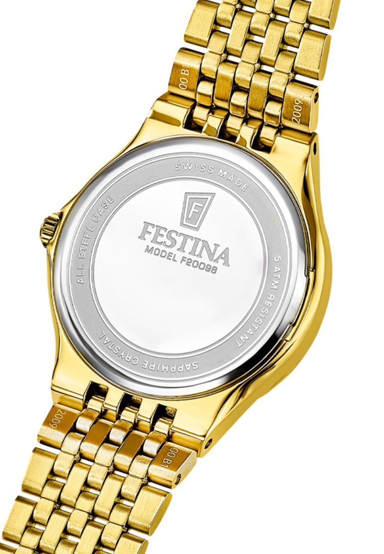 Festina GRACE SWISS MADE Watch gold coloured - Image 2
