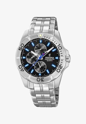 Festina MULTIFUNCION Chronograph watch silver coloured
