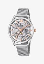 Festina Watch silver rose gold tone