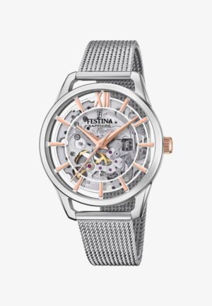 Festina Watch silver rose gold tone