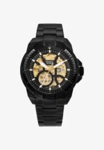 Fossil BRONSON Chronograph watch black