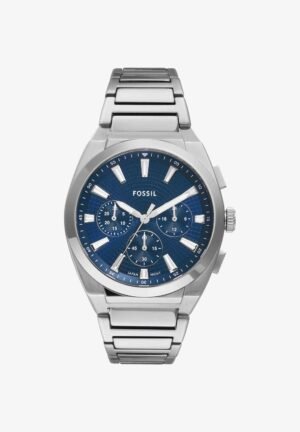 Fossil Chronograph watch silver coloured