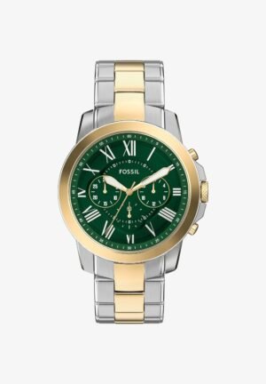 Fossil GRANT Chronograph watch silver coloured gold coloured
