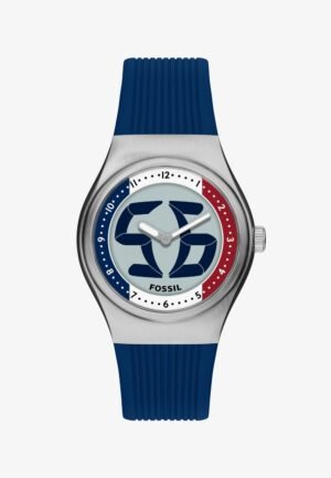 Fossil MEN TRADITIONAL WATCHES WORLD FLAGS BIG TIC Watch red