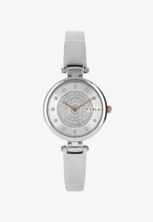 Furla B NEW PIN Watch silver tone