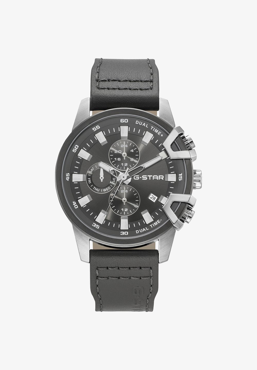 G-STAR BEND3D Chronograph watch grey silver