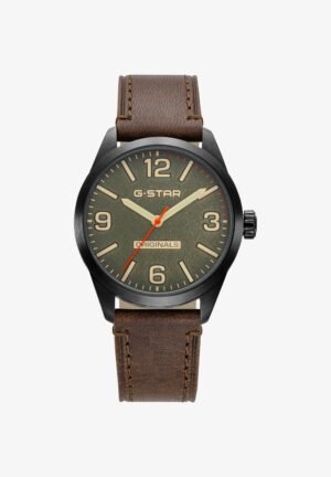 G-STAR ORIGINALS Watch brown black