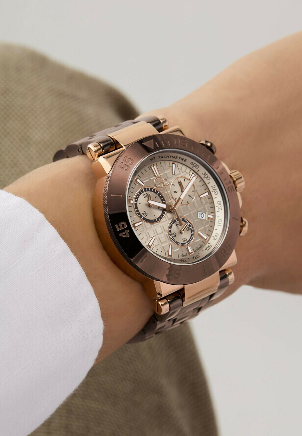 Gc Watches Gc One Sport Chronograph watch brown - Image 3
