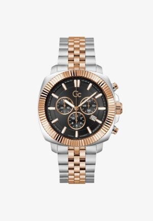 Gc Watches Gc Flair Coussin Chronograph watch silver rose gold tone