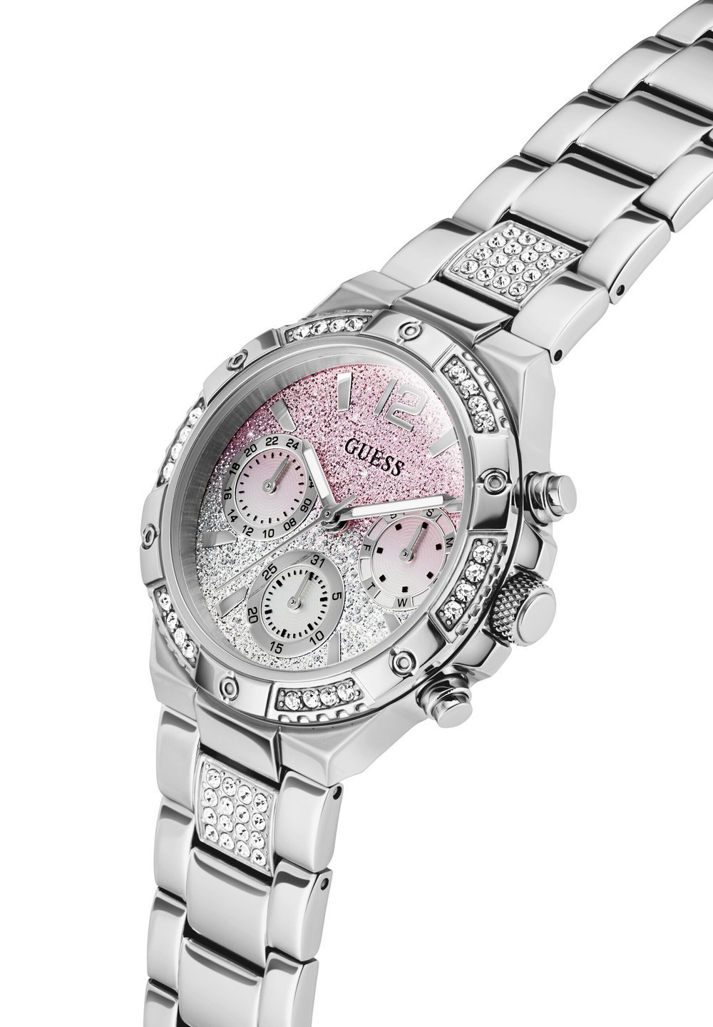 Guess HARLOW Chronograph watch Silver Tone - Image 4