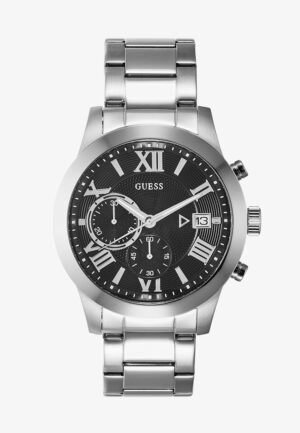 Guess ATLAS Chronograph watch Silver Tone