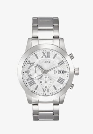 Guess ATLAS Chronograph watch Silver Tone