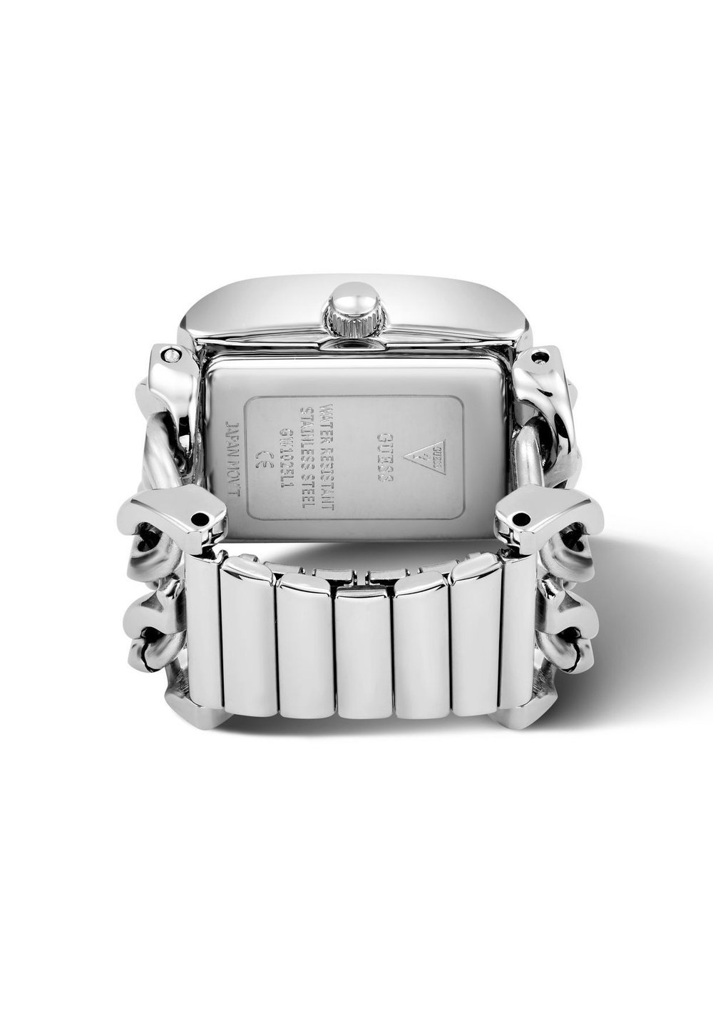 Guess MOD HEAVY RING WATCH Watch Silver Tone - Image 2