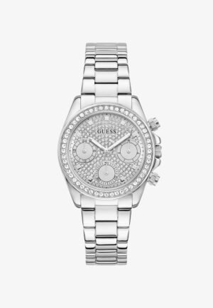 Guess VICTORIA Chronograph watch Silver Tone
