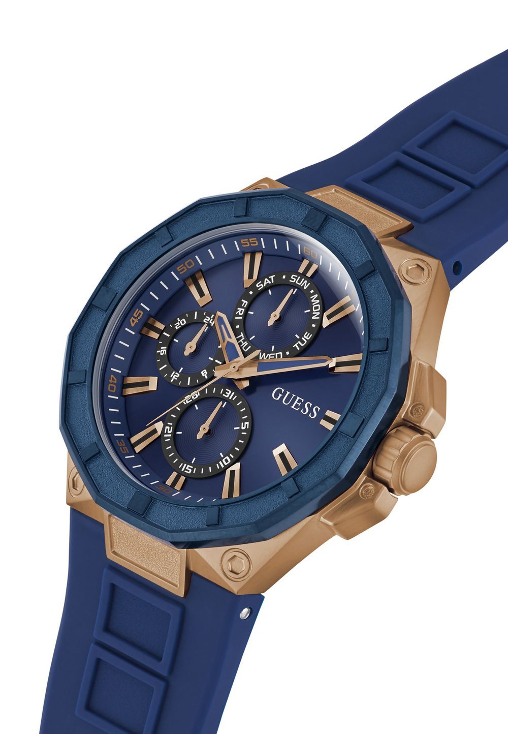 Guess R2 Chronograph watch Blue - Image 2
