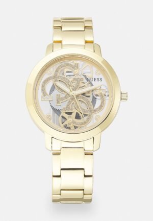 Guess QUATTRO CLEAR Watch Gold Tone