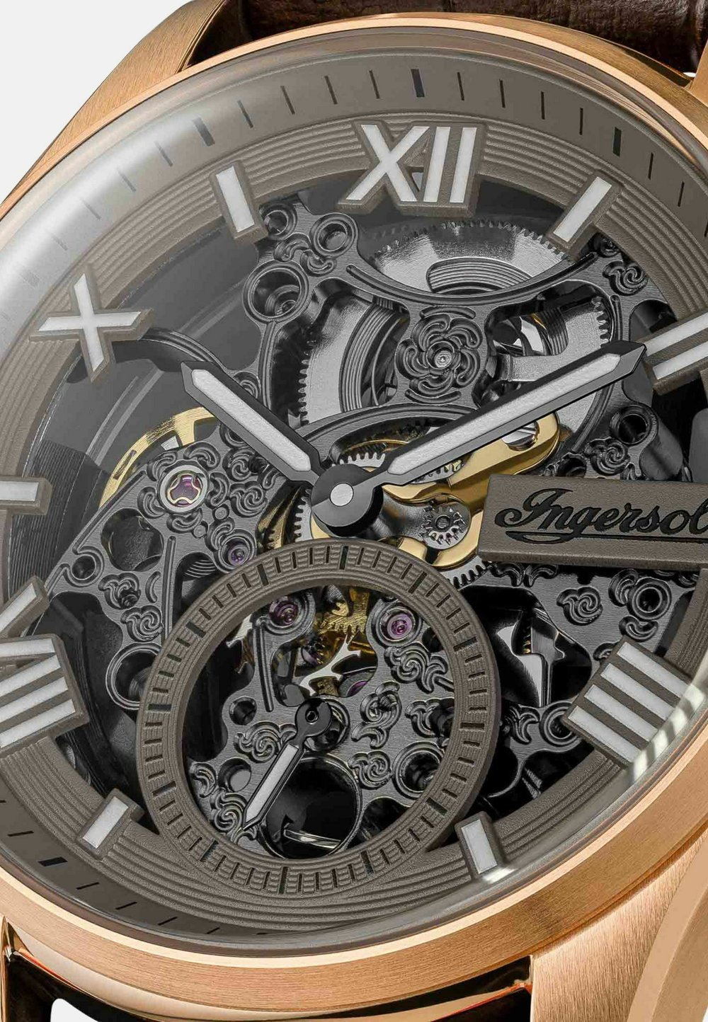 Ingersoll Watch braun/roségold - Image 3