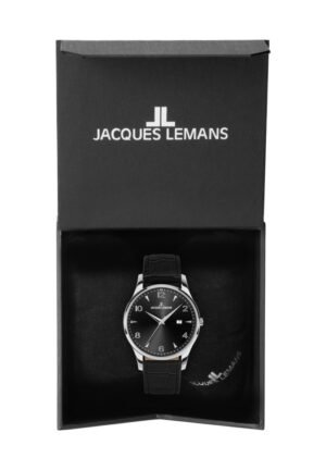 Jacques Lemans LONDON Watch black silver