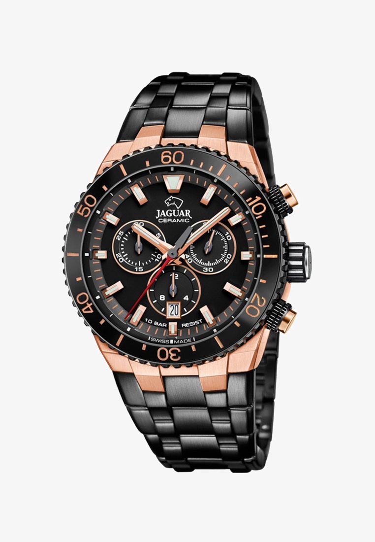 Jaguar Chronograph watch black