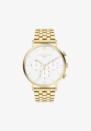 Liebeskind Berlin Chronograph watch gold coloured