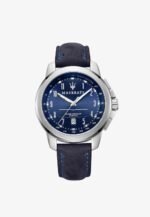 Maserati Successo Kollektion Watch blau und silberfarben