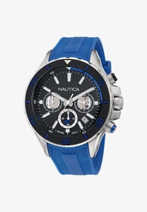 Nautica NST Chronograph watch blue