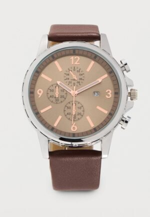 Pier One UNISEX Chronograph watch silver-coloured