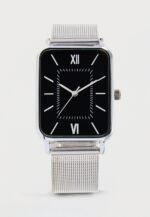 Pier One Watch silver coloured