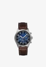 Pierre Lannier AVIATEUR Chronograph watch bleu