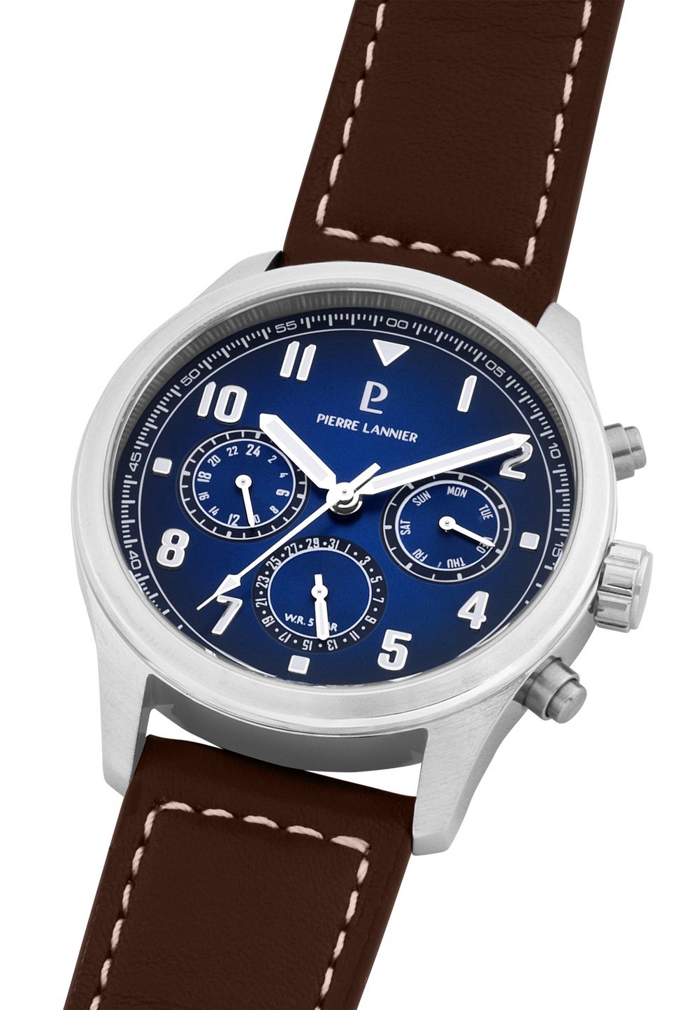 Pierre Lannier AVIATEUR Chronograph watch bleu - Image 4