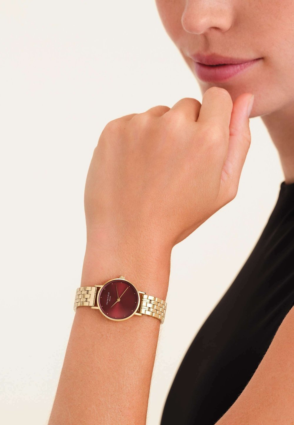 Rosefield THE SMALL EDIT Watch Gold coloured - Image 2