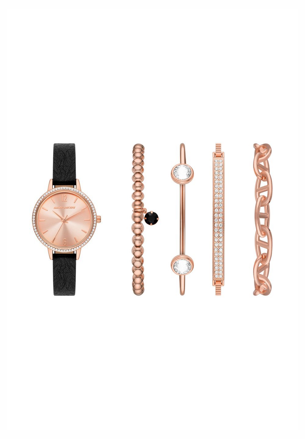 Skechers TRADITIONAL ELEVATED GLITZ SET Watch black - Image 4