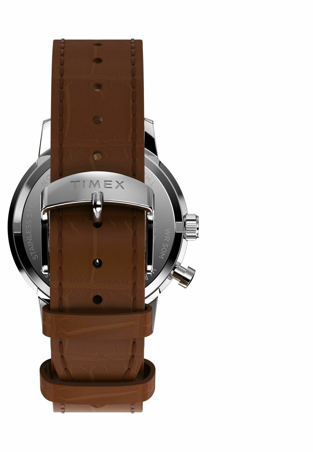 Timex Marlin® Quartz Moon Phase Chronograph watch brown - Image 2