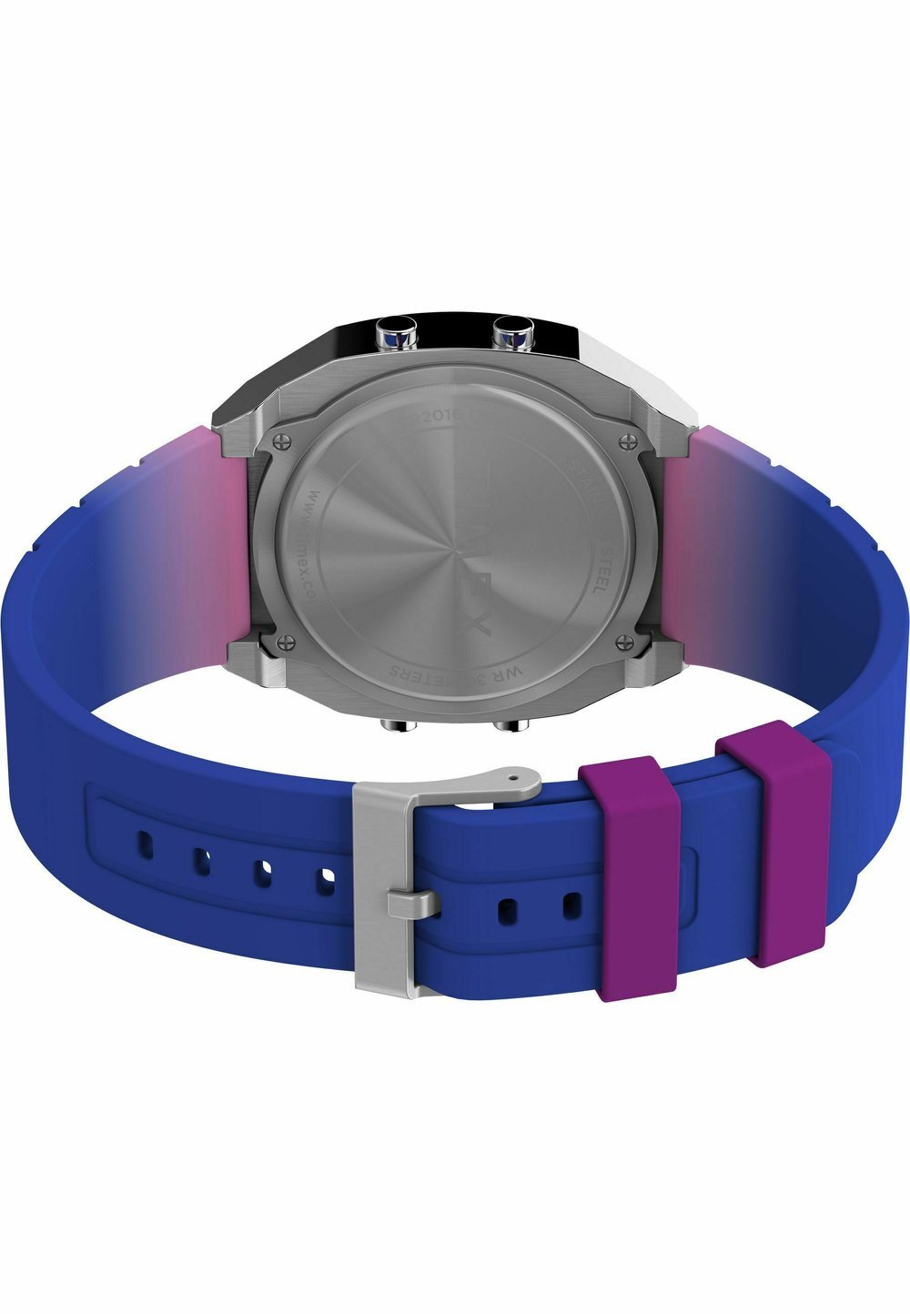 Timex T80 Digital watch purple - Image 4