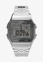 Timex T80 Digital watch stainless steel