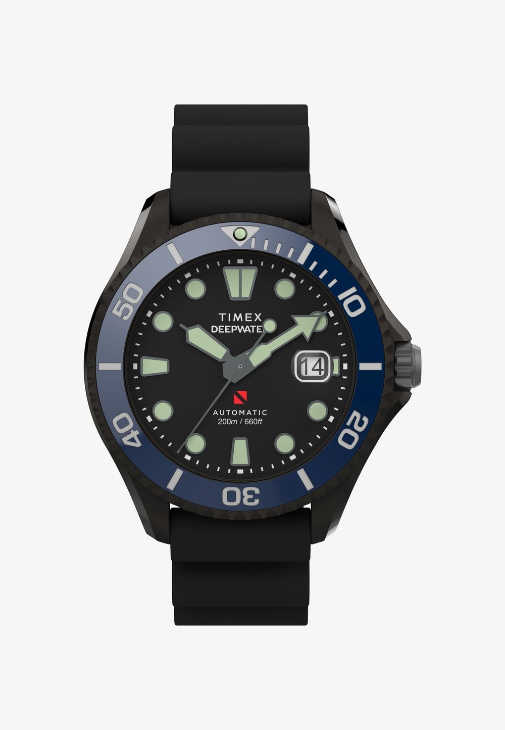 Timex Deep Water Tiburón Automatic Watch black