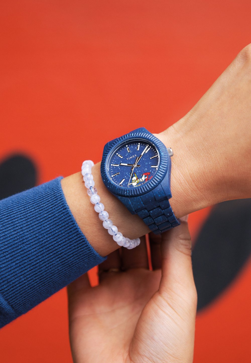 Timex Legacy Ocean x Peanuts Watch blue - Image 2