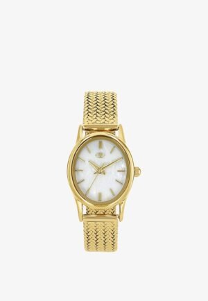 TOM TAILOR Watch gold coloured