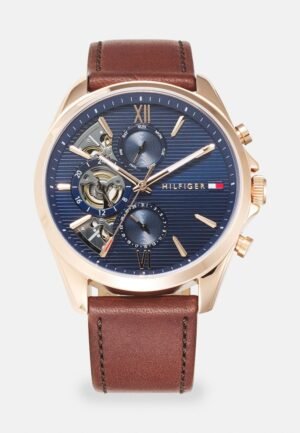 Tommy Hilfiger BAKER Watch brown/rose gold coloured