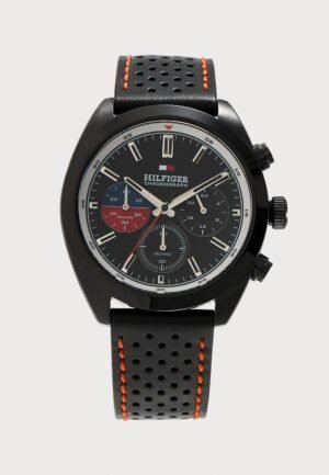 Tommy Hilfiger HUDSON Chronograph watch black